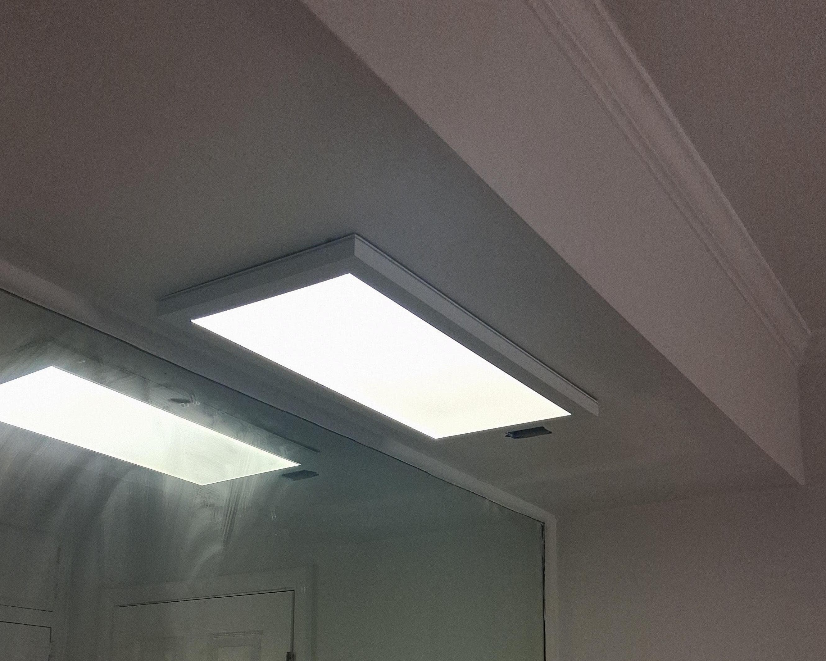 Completed residential light fixture update